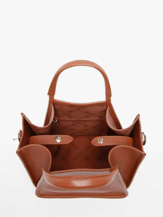 Longchamp Le foulonné Handtas Bruin